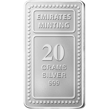 20g Silver Bar (999 Fine Silver)