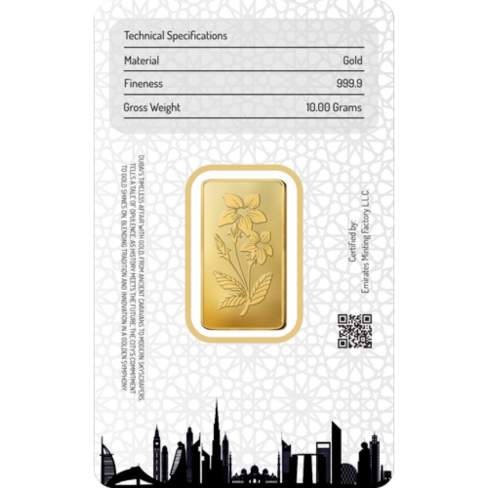 10g Gold Bar (999.9)