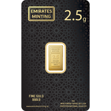 2.5g Gold Bar (999.9)