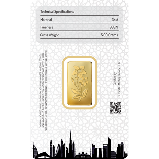 5g Gold Bar (999.9)