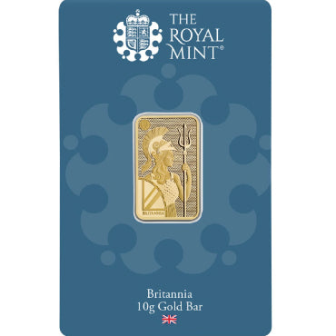 Royal Mint Britannia 10g Gold Bar ( 999.9 )