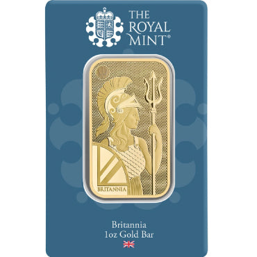 Royal Mint Britannia 1oz Gold Bar ( 999.9 )