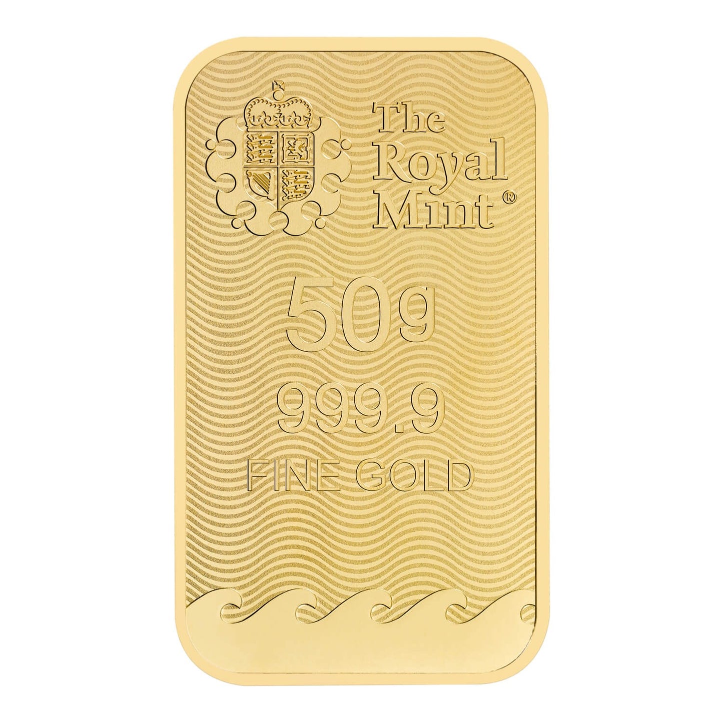 Royal Mint Britannia 50g Gold Bar ( 999.9 )