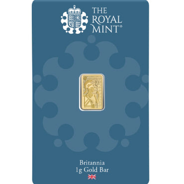 Royal Mint Britannia 1g Gold Bar ( 999.9 )