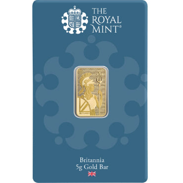 Royal Mint Britannia 5g Gold Bar ( 999.9 )